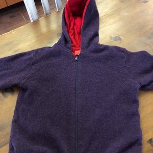 Girls or Boys Purple and Red Kenzo Kids Hoody